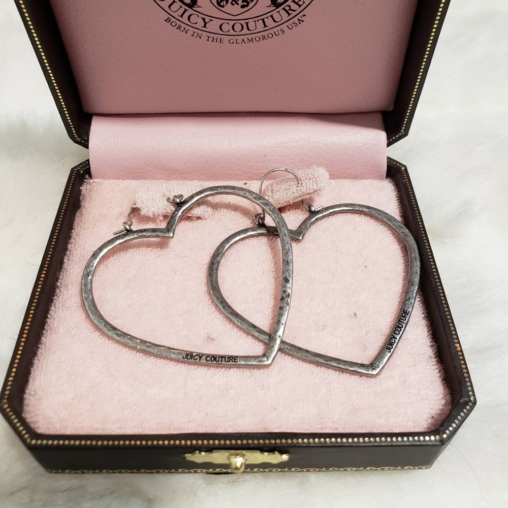 Juicy Couture Heart Earrings